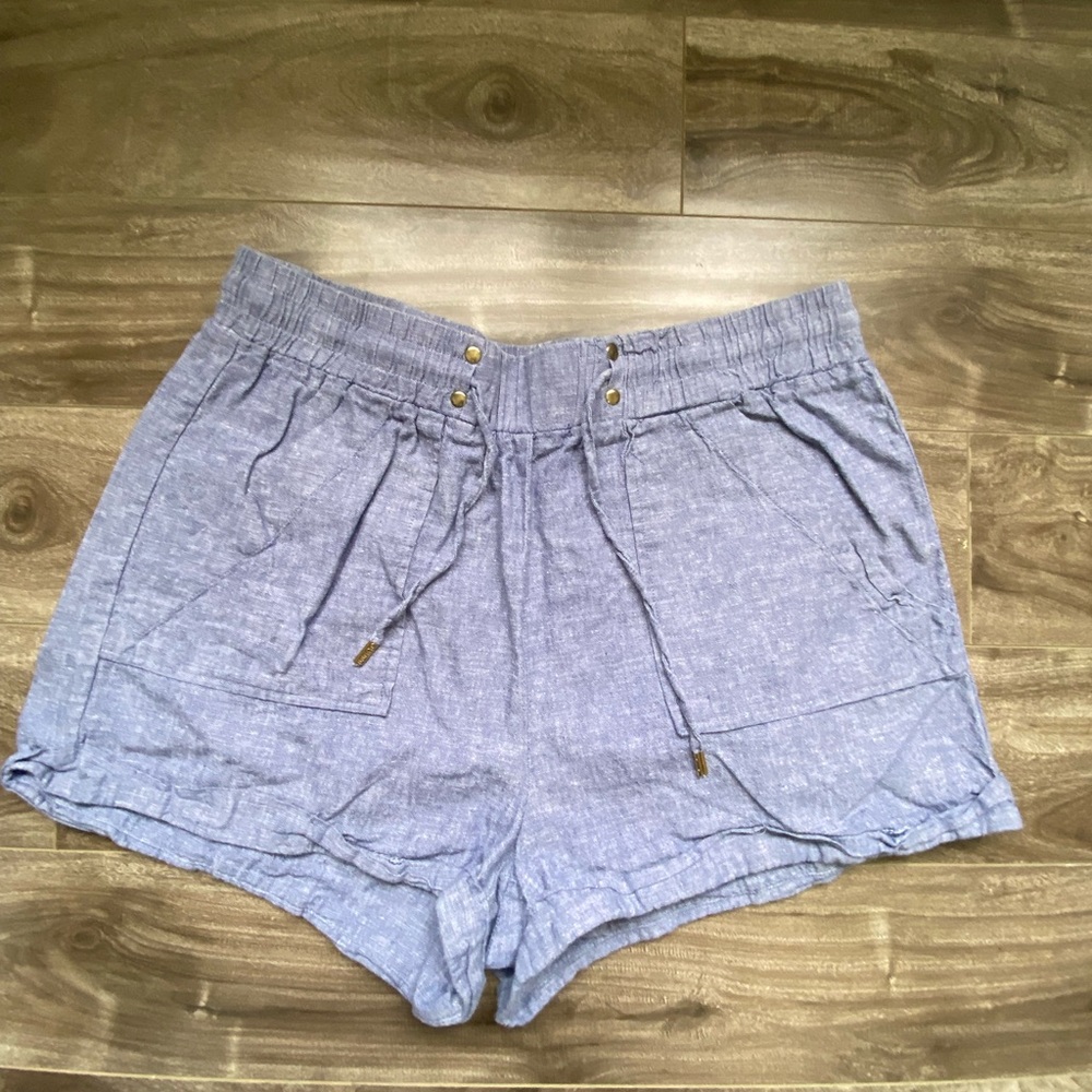 Guess Linen Blend Women's Cargo Shorts